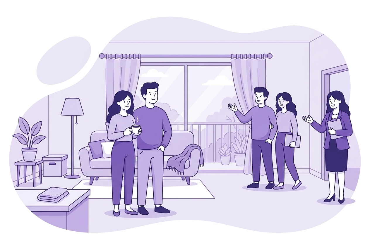 Kijkers over de vloer? 8 tips voor de bezichtiging van je huis